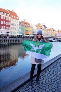 Hlavní město Kodaň - kanál Nyhavn, stát Dánsko, březen 2019